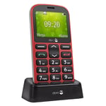 Mobile Senior Doro 1355 Rouge