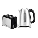  GEEPAS 2 Slice Bread Toaster & 1.7L Illuminating Electric Kettle Combo Set