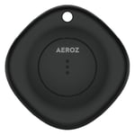 AEROZ TAG-1000 Black - Nyckelsökare för användning med iPhone - Fungerar med Apples Find My-app