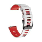 För Garmin Venu 2 Plus 20 mm Watch i blandad färg White-Red