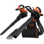 Black&decker - Aspirateur Souffleur Broyeur 3000 w - black+decker - BEBLV301-QS