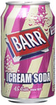 BARR since 1875, American Cream Soda, No Sugar Sparkling Soft Drink with a