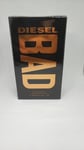 DIESEL BAD 100ML EDT SPRAY FOR HIM - NEW BOXED & SEALED MEN'S GIFT