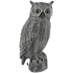 Jack Pyke Decoy Owl Hunting Camping Realistic Bird-Repellent Predator