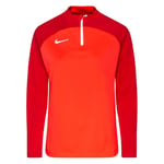 Nike Treningsgenser Dri-FIT Academy Pro Drill - Rød/Rød/Hvit Dame, størrelse Large