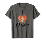 Rugrats Chuckie I Love Gingers T-Shirt