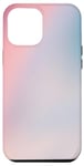Coque pour iPhone 12 Pro Max Rose turquoise dégradé pastel