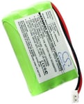 Yhteensopivuus  Ericsson DECT260, 3,6V, 600 mAh