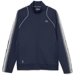 Sweat-shirt Lacoste  SWEATSHIRT ZIPPÉ  TENNIS X DANIIL MEDVEDEV BLEU ET BL