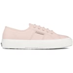 Superga 2750 Tumbled Leather Shoe Pink Blush