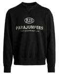 Parajumpers Toml Crew Neck Sweatshirt M Black (XL XL)