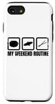 Coque pour iPhone SE (2020) / 7 / 8 Drôle de tambour Week-end Musique Band Trap Set