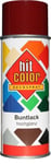 PEINTURE AEROSOL BOMBE ROUGE POURPRE RAL 3004 HIT COLOR BELTON tous supports