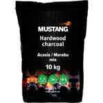 Mustang -grillkol, akacia/marabu, 10 kg