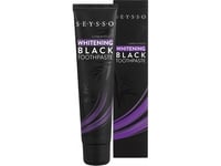 Seysso Carbon Black - Tandkräm Med Aktivt Kol För Blekning 75 Ml