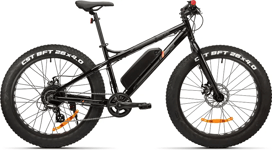 GZR Lit-e e-Fatbike 26" -sähköpyörä, 17" runko