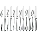 WMF Premiere Cromargan Protect Dessert/Breakfast Cutlery Set for 6 People, Silver, 12-Piece