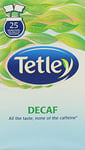 Tetley Decaffeinated Tea Bags Drawstring in Envelope - Pack of 25 Tea Bags