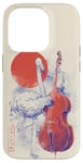 iPhone 14 Pro Beautiful Song Musician Flamingo Cello Player Music Lovers Case