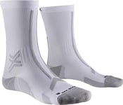 X-Socks® TRAIL RUN DISCOVER CREW, ARCTIC WHITE/PEARL GREY, 35-38