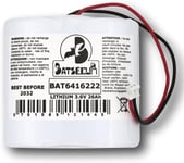 - Pile Alarme BAT6416222 Compatible Delta Dore 6416222, BP CS 8000 Tyxal+, Bat CS 8000-SI-SEFIO3 Tyxal+ - 3.6V 26Ah Li-SOCl2.[G176]