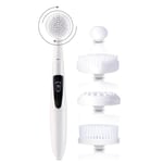 Rio 4 in 1 Facial Cleansing Brush, Exfoliator & Massager