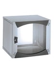 LK Actassi 19'' wall-mounted open box 9u w600 d400 fixed 19 pla