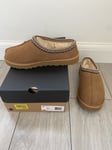 UGG Men’s Tasman Slippers, Light Brown UK Size 8 BNIB