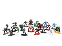 Jada - Marvel - Set 20 Pièces - Coffret 20 Figurines 4cm - Métal - 253225016