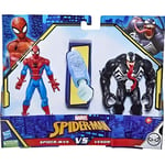 Figurine Spiderman Marvel Spiderman versus Venom Multicolore