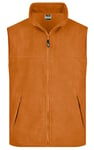 Gilet Sans Manches Bodywarmer Polaire Homme - Jn045 - Orange