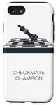 Coque pour iPhone SE (2020) / 7 / 8 Champion d'échecs pour les amateurs de jeu