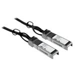 StarTech Cisco SFP-H10GB-CU1M Comp SFP+ DAC Cable - 1 m (3.3 ft.) - Direktekoblingskabel - SFP+ til SFP+ - 1 m - toakset - for Cisco Catalyst 2960 