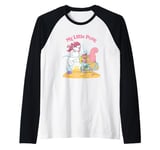 My Little Pony Classic Sea Ponies Finding Treasure Raglan Baseball Tee