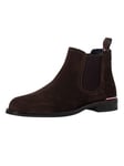 Tommy HilfigerCore Suede Chelsea Boots - Dark Coffee