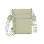 Vezluax petit sac bandoulière femme cuir pochette telephone portable sac telephone portable femme sacs bandoulière femme sac à main bandoulière vert