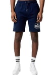 Lonsdale Men's Traprain 2 Shorts, Navy/White, XL