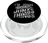 I'm Jonas Doing Jonas Things Jonas Name PopSockets PopGrip for MagSafe