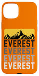 Coque pour iPhone 15 Plus High Peak Everest Mountain Expedition Cool Hiking Outfit