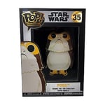 Loungefly POP! Large Enamel Pin STAR WARS: Porg Chase Group Pin en Émail - Broche Fantaisie Mignonne à Collectionner - pour les Sacs à Dos et Sacs - Idée de Cadeau - Produits Officiels