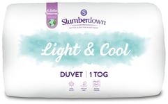 Slumberdown Light & Cool 1 Tog Duvet - Single