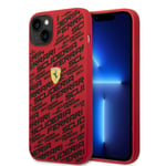 Coque en TPU rigide pour Apple iPhone 14 & 15 Plus - Rouge