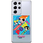 ERT GROUP Coque de téléphone Portable pour Samsung S21 Ultra Original et sous Licence Officielle The Powerpuff Girls Motif The Powerpuff Girls 025, partiel imprimé