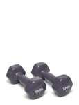 Spri Dumbbell Vinyl 3,2Kg/7Lb Pair Purple Spri