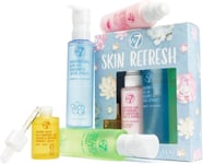 W7 Skin Refresh Essential Full Size Natural Skin Care Kit for Beautiful Skin - 