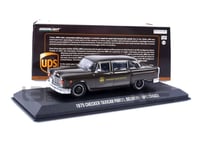 GREENLIGHT COLLECTIBLES 1/43 - CHECKER TAXICAB UNITED PARCEL SERVICE - 1975 8619