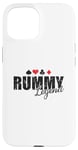 Coque pour iPhone 15 Rummy Legend Hobby Jeu de cartes Romme