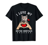 British Shorthair Cat British Blue Shorthairs T-Shirt