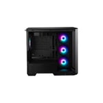 MSI MAG PANO M100R PZ Tempered Glass Micro-ATX Tower Gaming PC Case - Black