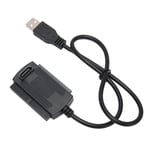 USB 2.0 To IDE SATA Adapter Cable 3 Use Hard Drive Converter Kit US Plug NEW